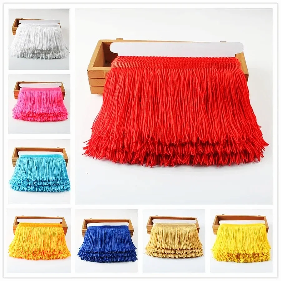 Is Sewing Textile Art - 10Yards Tassel Fringe Trim Lace for