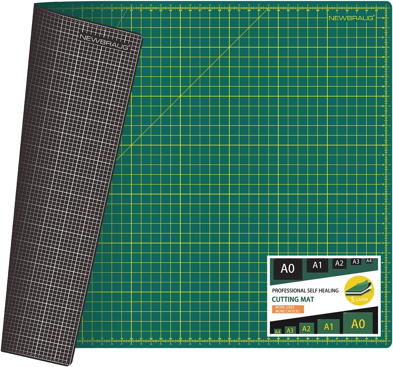 Rotary Cutter Fabric - 36x48 Large Self Healing Cutting Mat,