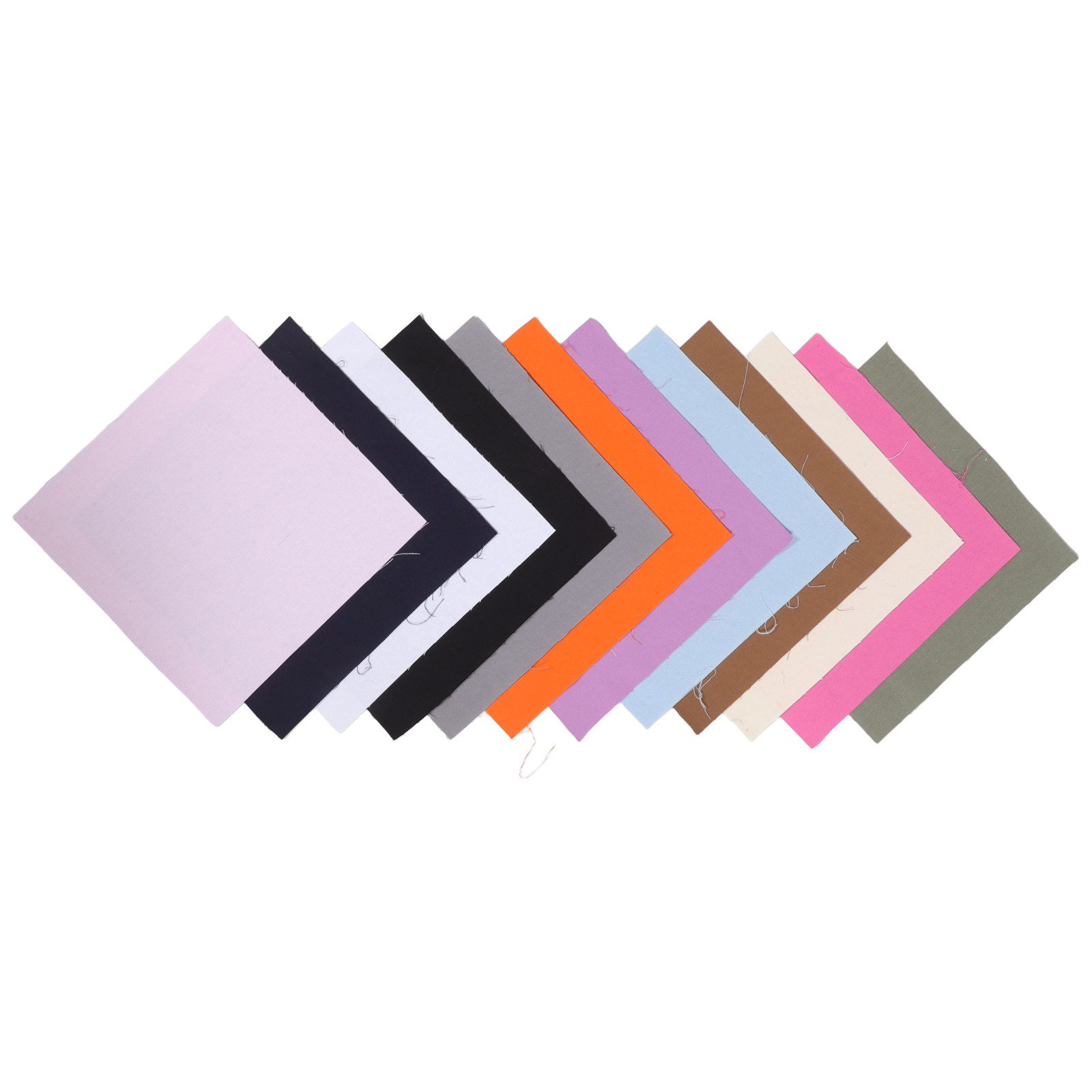 Is Sewing Textile Art - 12Pcs Embroidery Cloth Fabric 30Cm Square