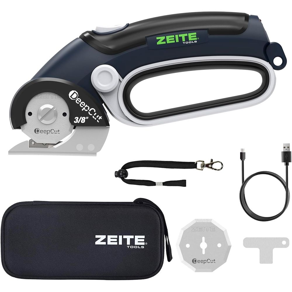 Rotary Cutter Fabric - Rechargeable 3/8 Rotary Box Cutter with