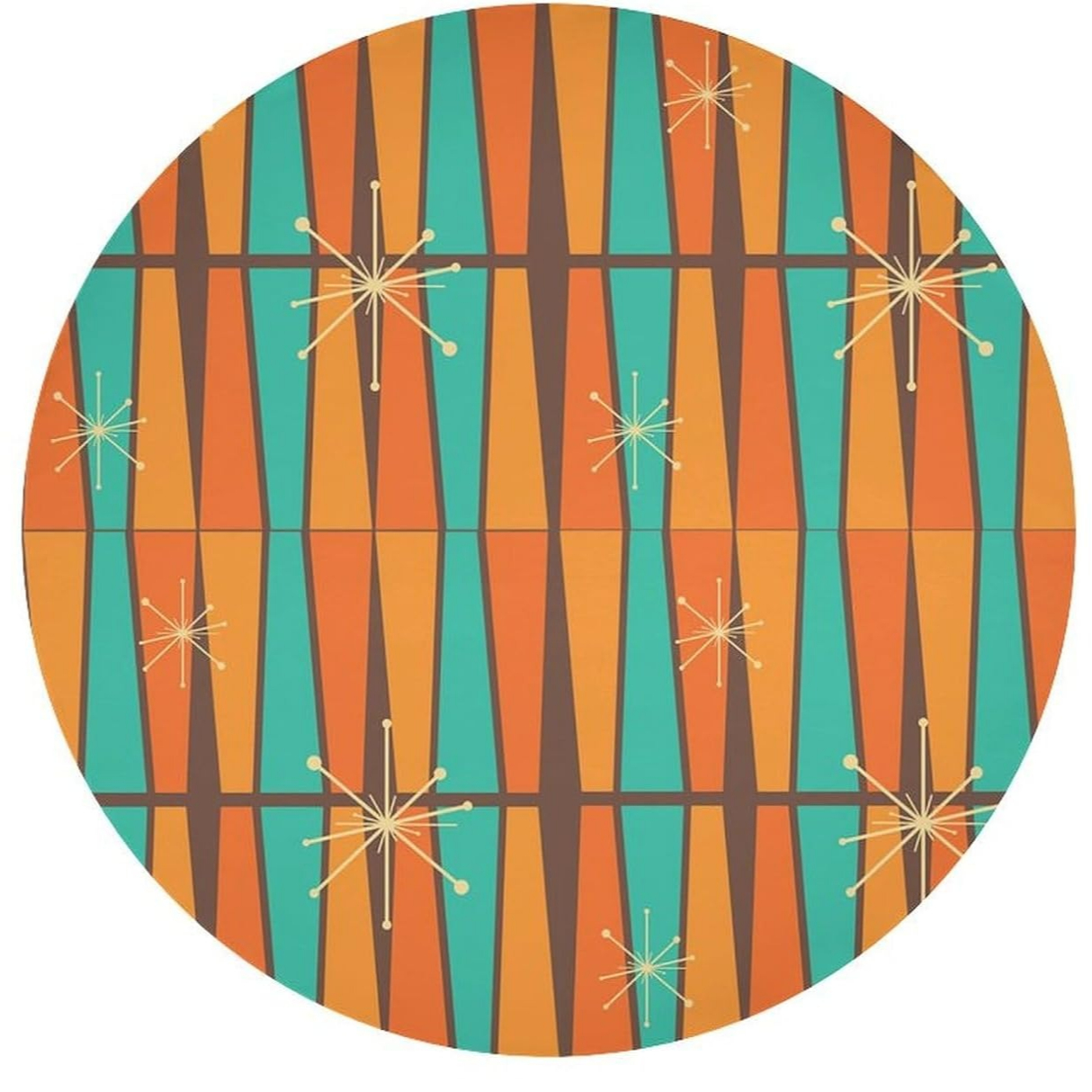 Mid Century Modern Orange Yell - огляд і ціна Century Textile & Sewing Supply