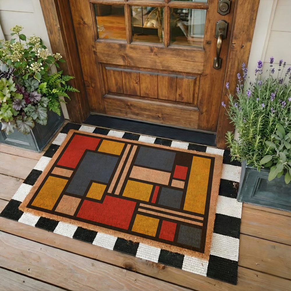 Mid Century Modern Doormat Bau - огляд і ціна Century Textile & Sewing Supply