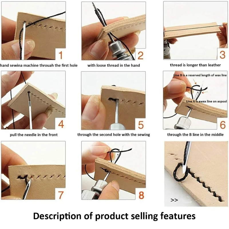 Professional Leather Sewing Aw - огляд і ціна Sewing Technology
