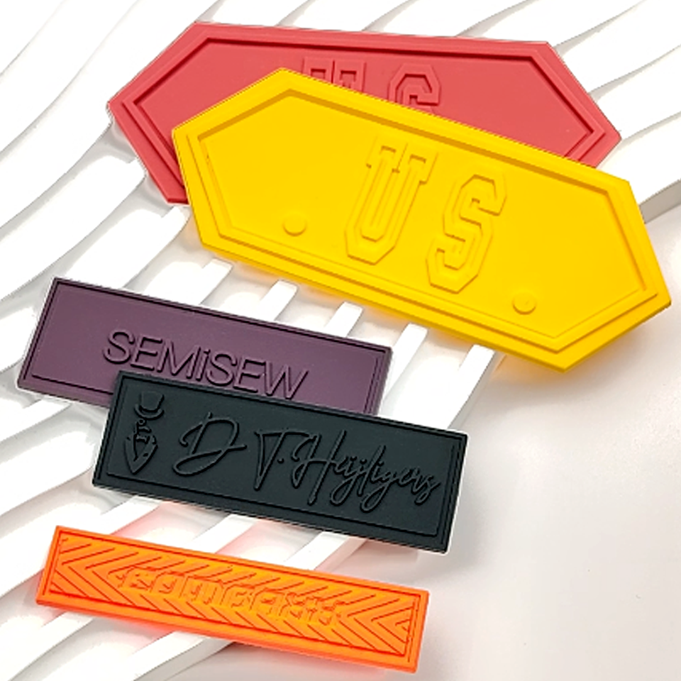 Recycled Custom PVC Patch Sili - огляд і ціна Sewing Labels