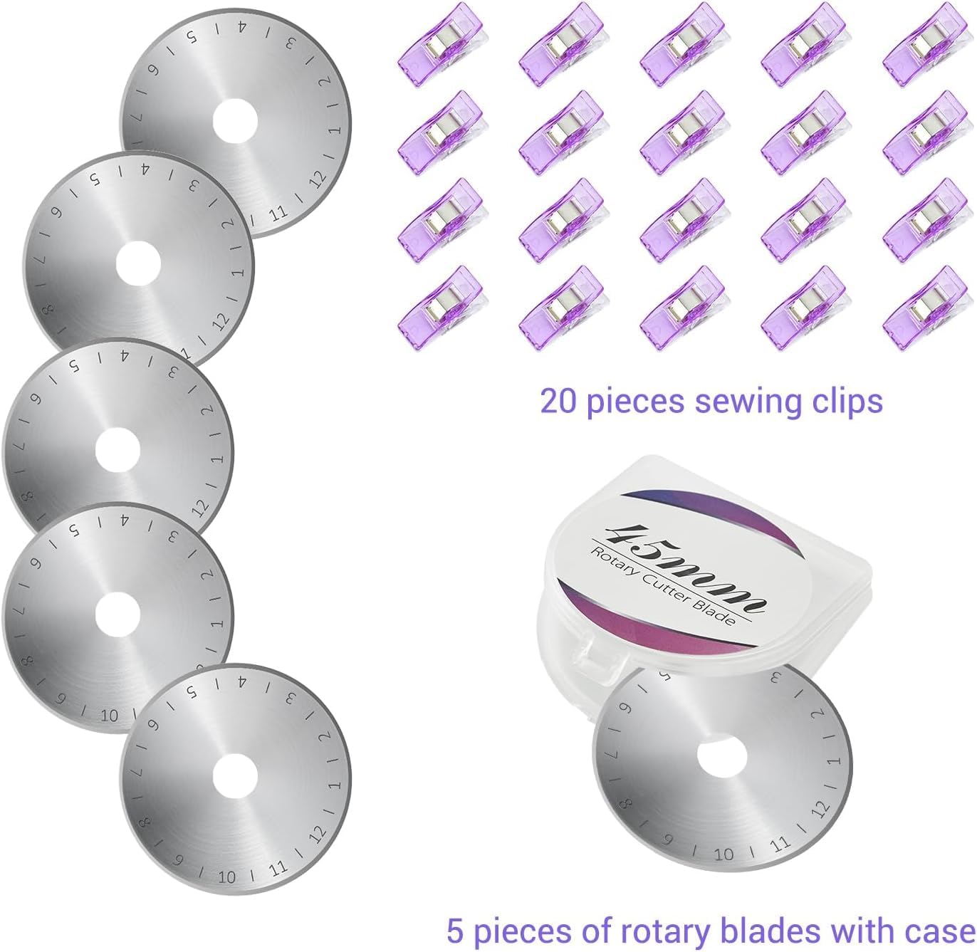 Headley Tools 39 Pcs Rotary Cu - огляд і ціна Rotary Cutter Fabric
