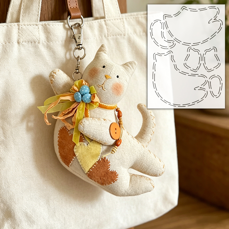 YOMDID 1pc Cute Lying Kitten Q - огляд і ціна Sewing Necessities