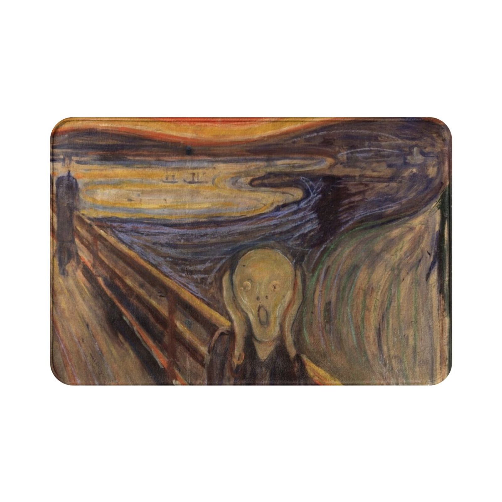 Munch's Scream Carpet Mat Rug  - огляд і ціна Century Textile & Sewing Supply
