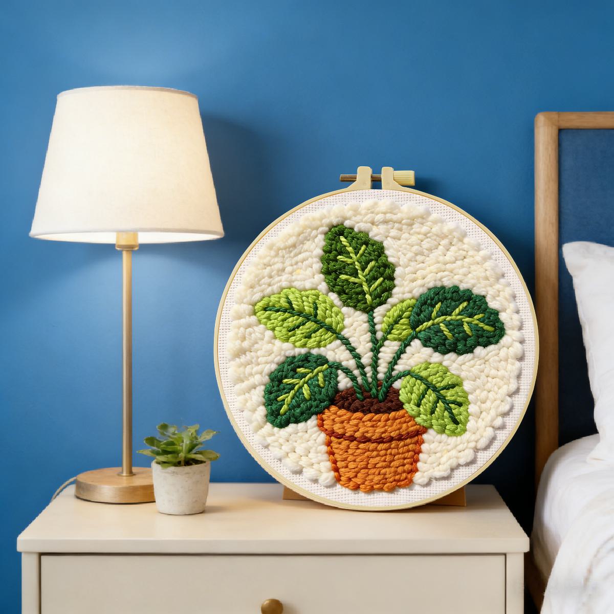 20X20CM/7.87inch Leaves punch  - огляд і ціна Is Sewing Textile Art
