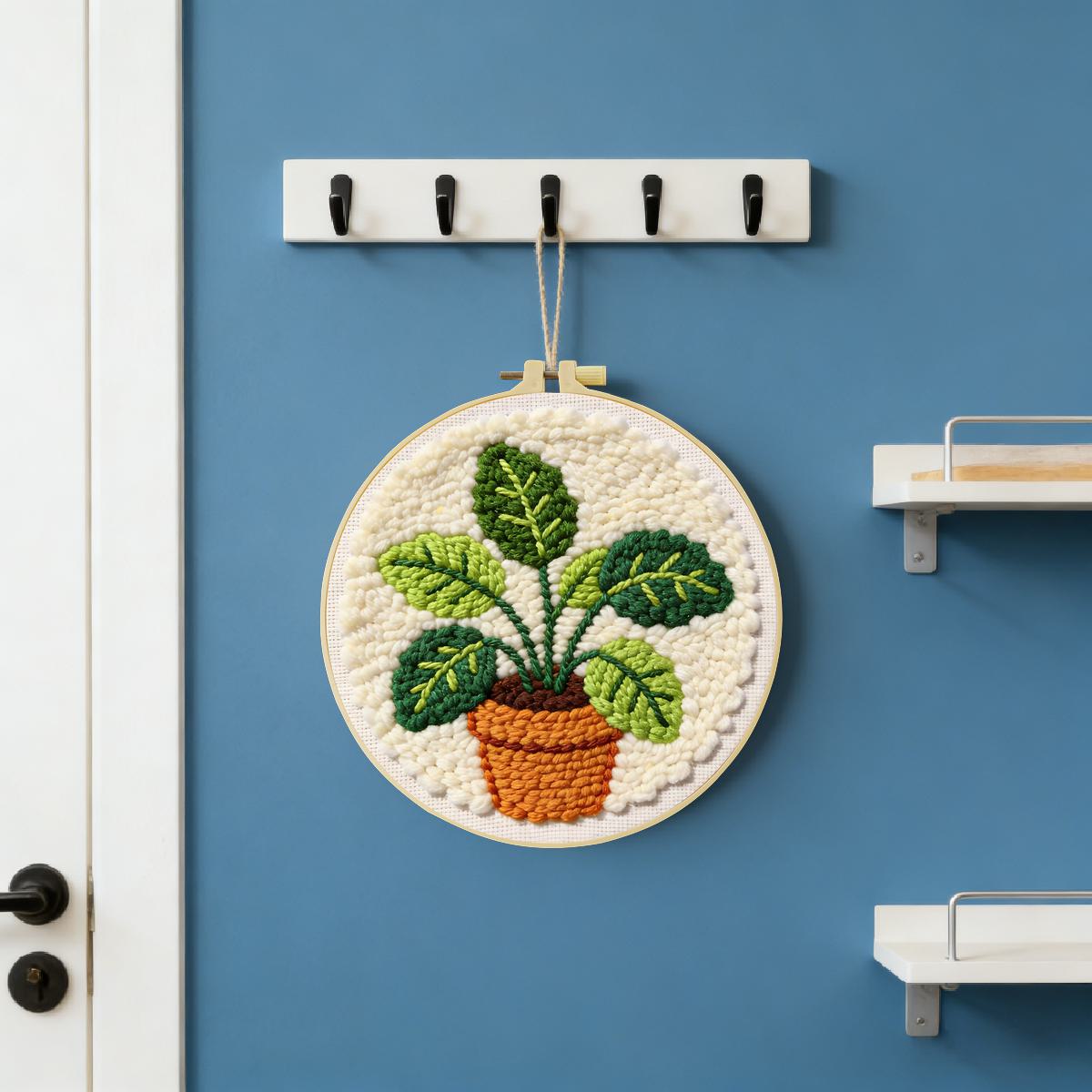 20X20CM/7.87inch Leaves punch  - огляд і ціна Is Sewing Textile Art