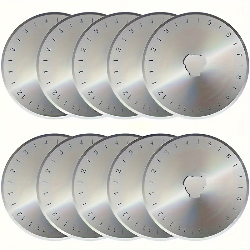 10PCS 45mm Rotary Cutter Blade - огляд і ціна Rotary Cutter Fabric