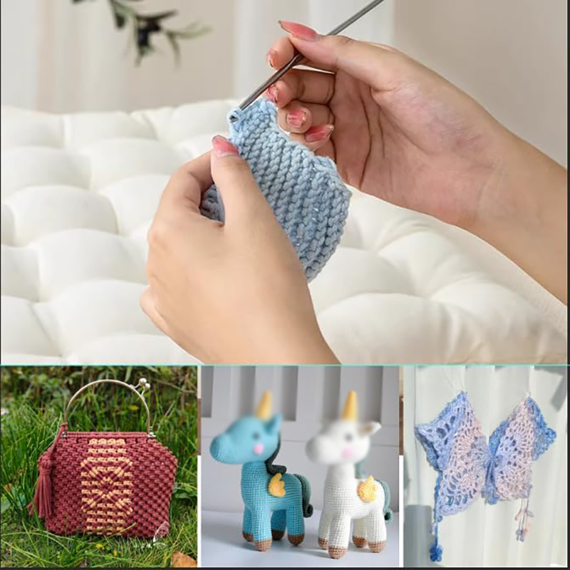 4 Pcs Stainless Steel Crochet  - огляд і ціна Sewing Necessities