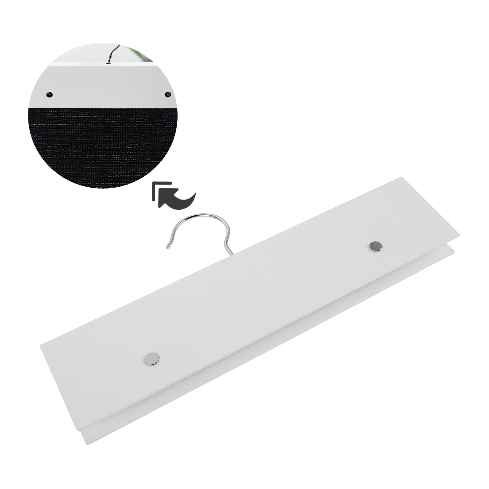 Fabric Sample Hanger Modern Te - огляд і ціна Textile Sewing Store