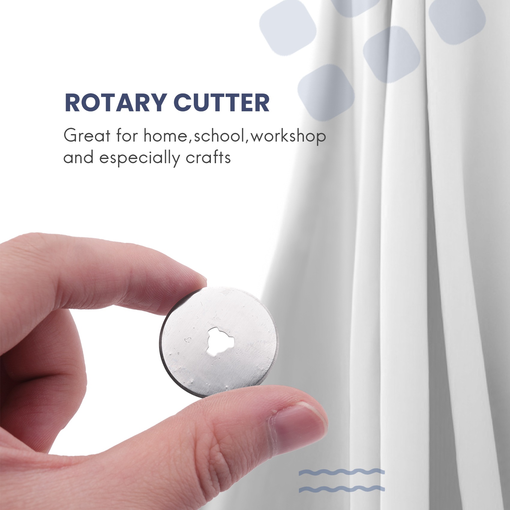 [NEW!A93G】 10Pcs Rotary Cutter - огляд і ціна Rotary Cutter Fabric