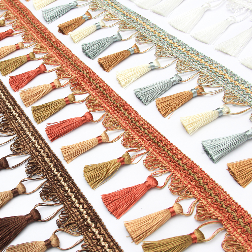 Long Gold Sewing Tassel Fringe - огляд і ціна Sewing Thread In Textile