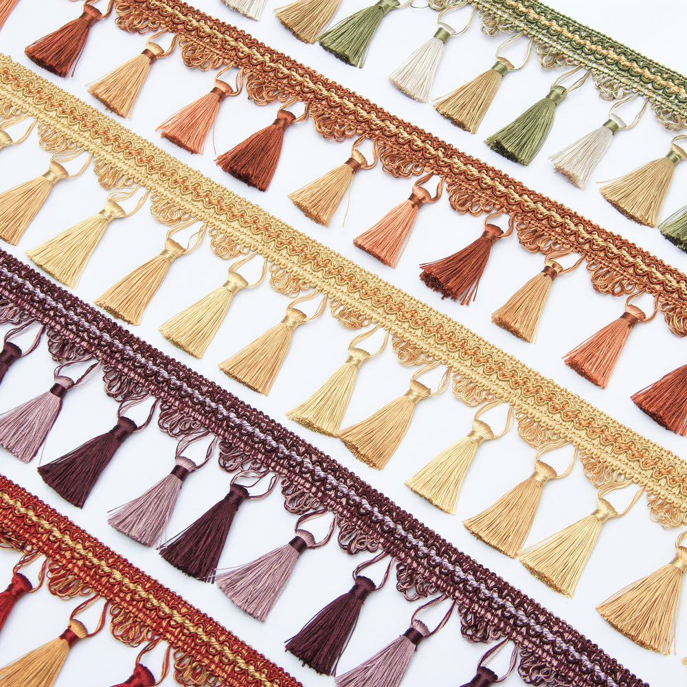 Long Gold Sewing Tassel Fringe - огляд і ціна Sewing Thread In Textile