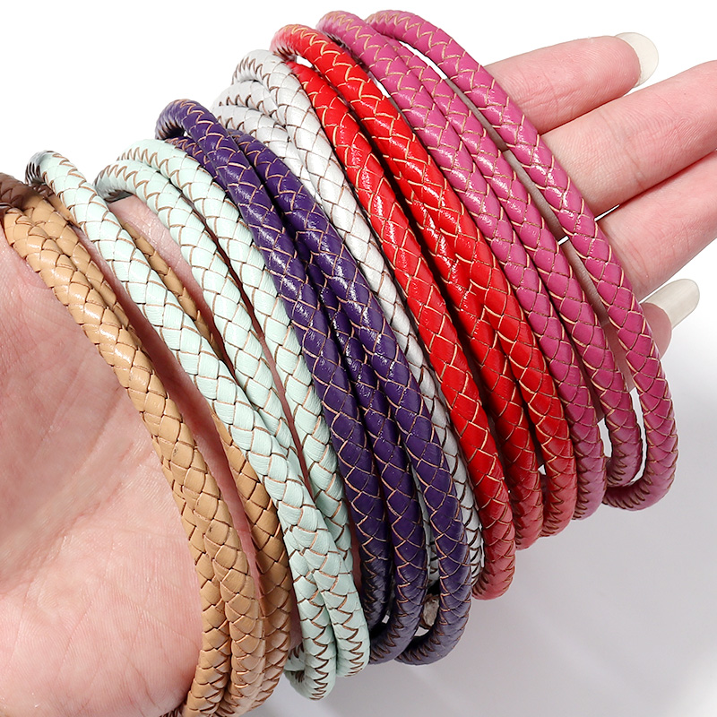 1M/Lot 6mm Braided Genuine Lea - огляд і ціна Sewing Thread In Textile
