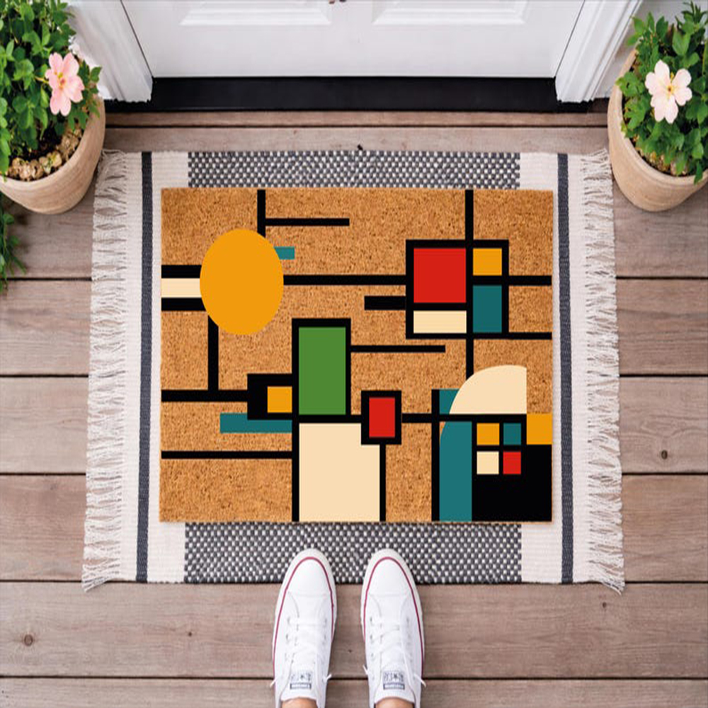 Mid Century Modern Doormat Col - огляд і ціна Century Textile & Sewing Supply