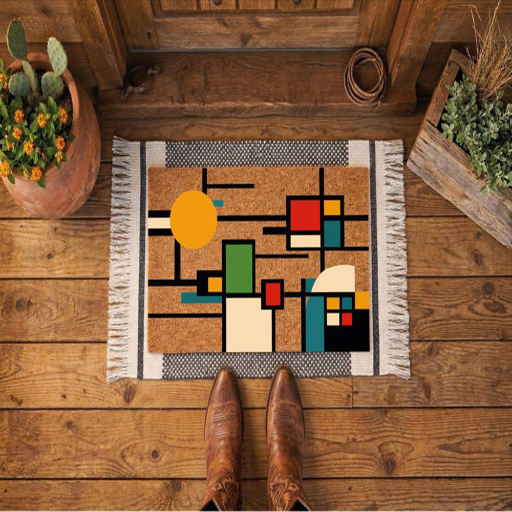 Mid Century Modern Doormat Col - огляд і ціна Century Textile & Sewing Supply