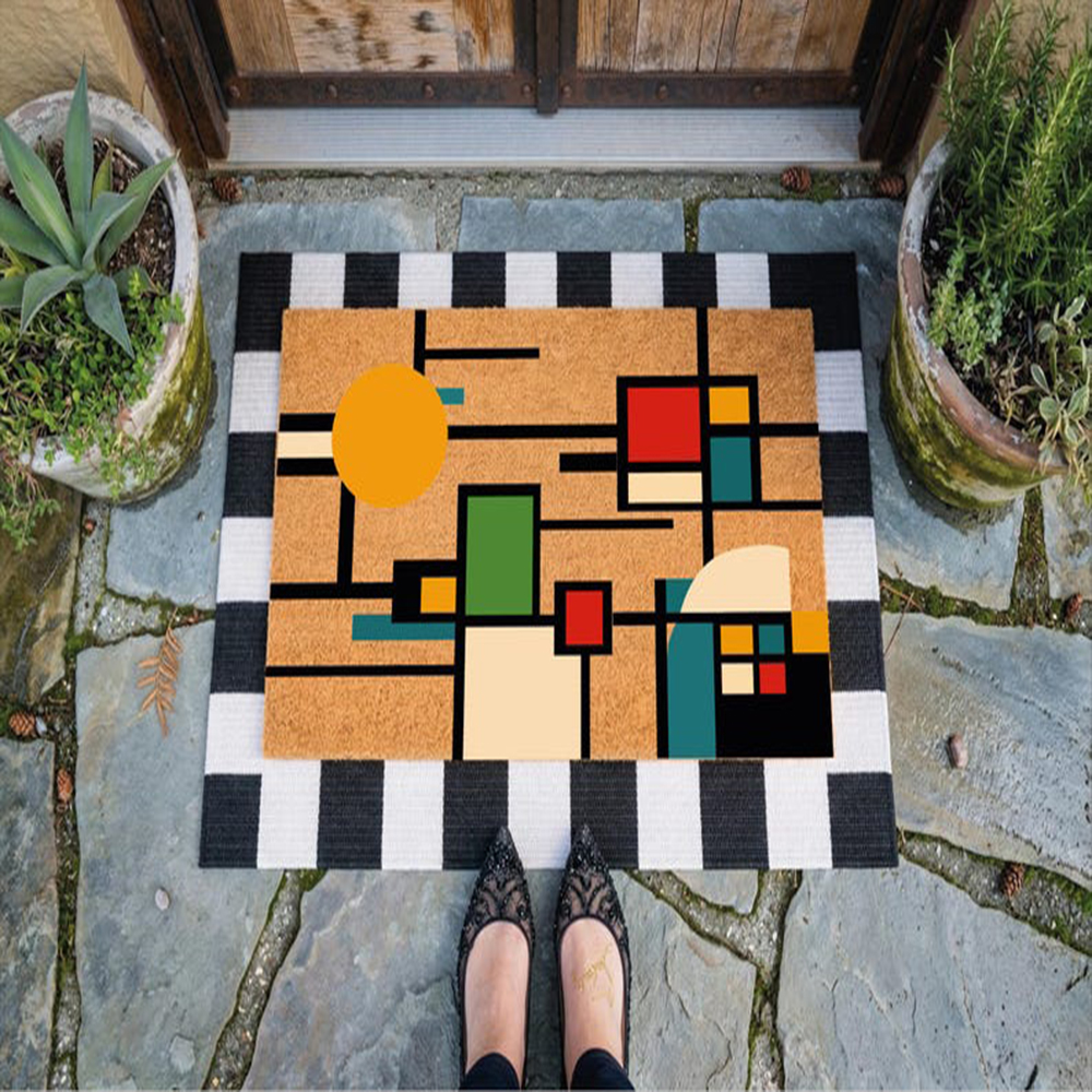 Mid Century Modern Doormat Col - огляд і ціна Century Textile & Sewing Supply