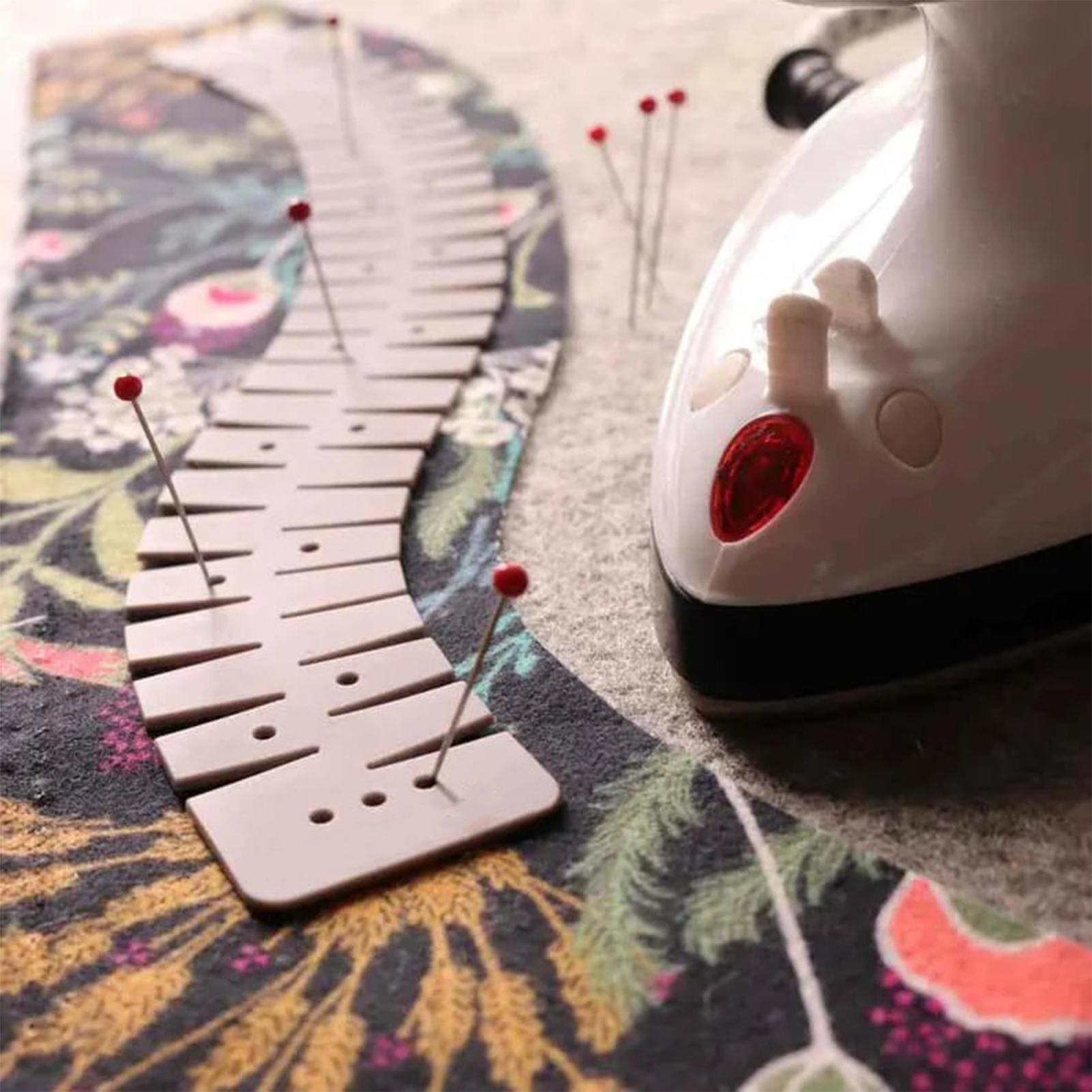 Silicone Hemming Ruler With Ma - огляд і ціна Sewing Hemming