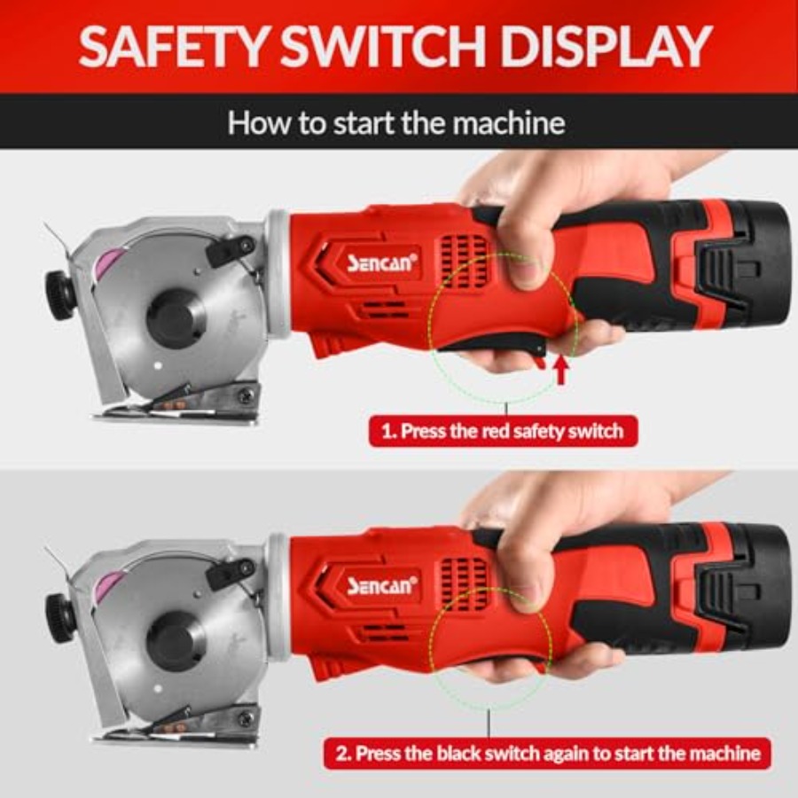 Cordless Rotary Fabric Cutter  - огляд і ціна Rotary Cutter Fabric