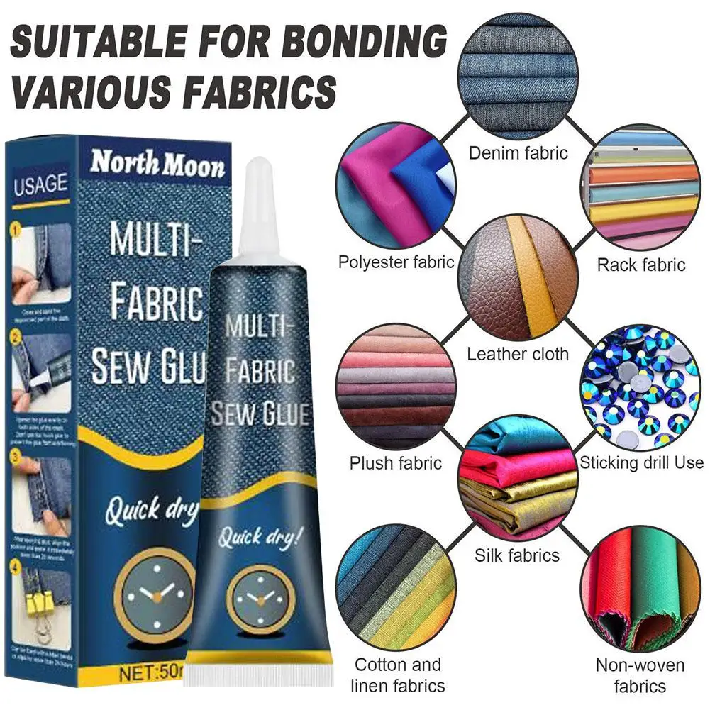 50ml Fabric Glue Quick Dry Fab - огляд і ціна Sewing Technology