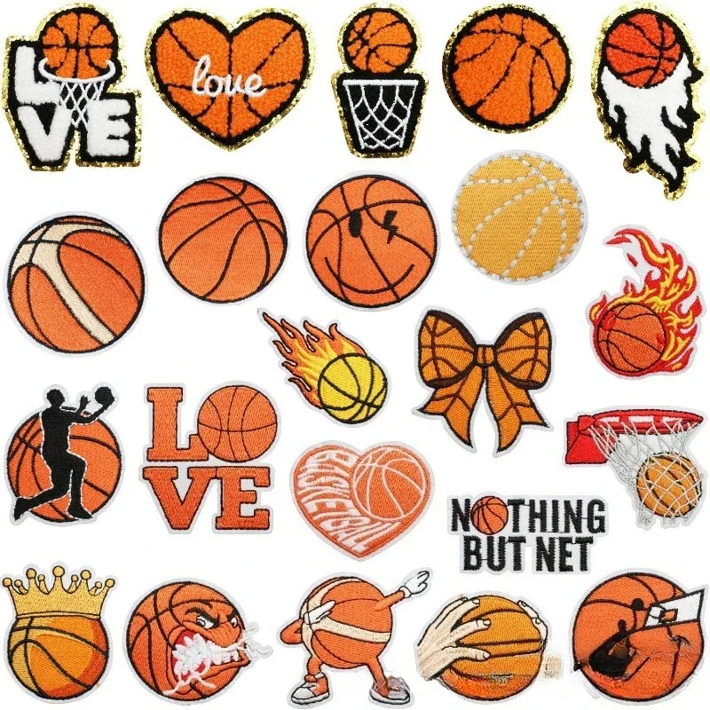 Basketball Embroidery Cloth St - огляд і ціна Sewing Labels
