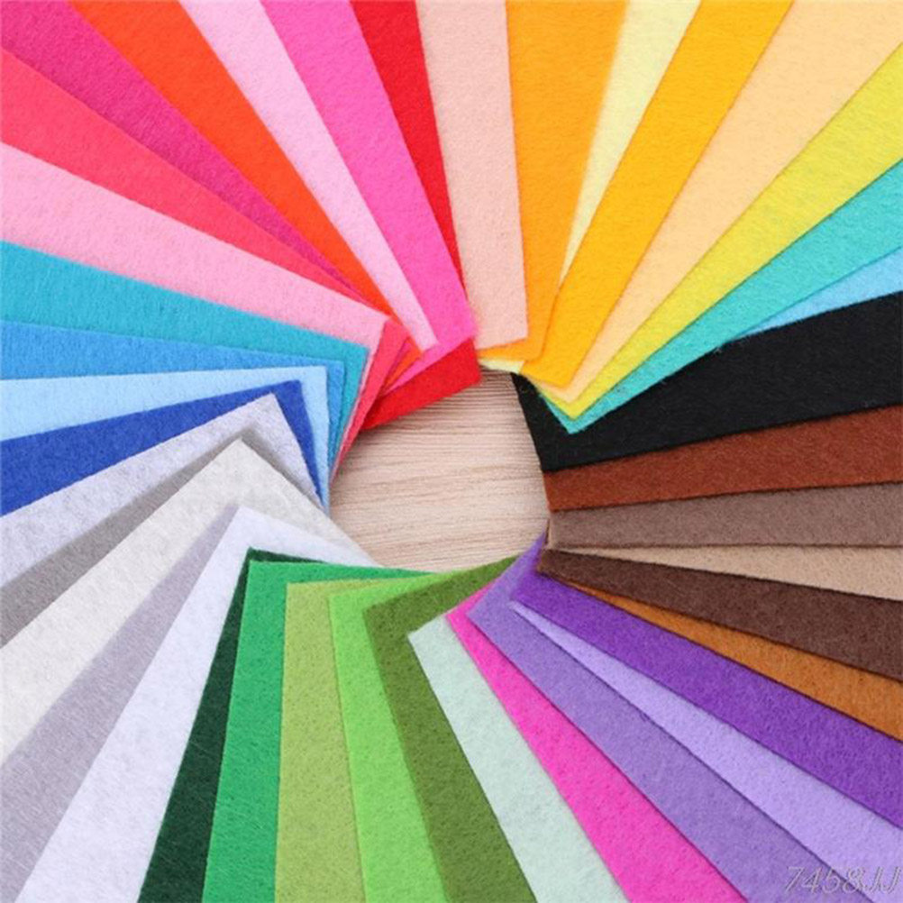40Pcs Colorful Nonwoven Fabric - огляд і ціна Is Sewing Textile Art