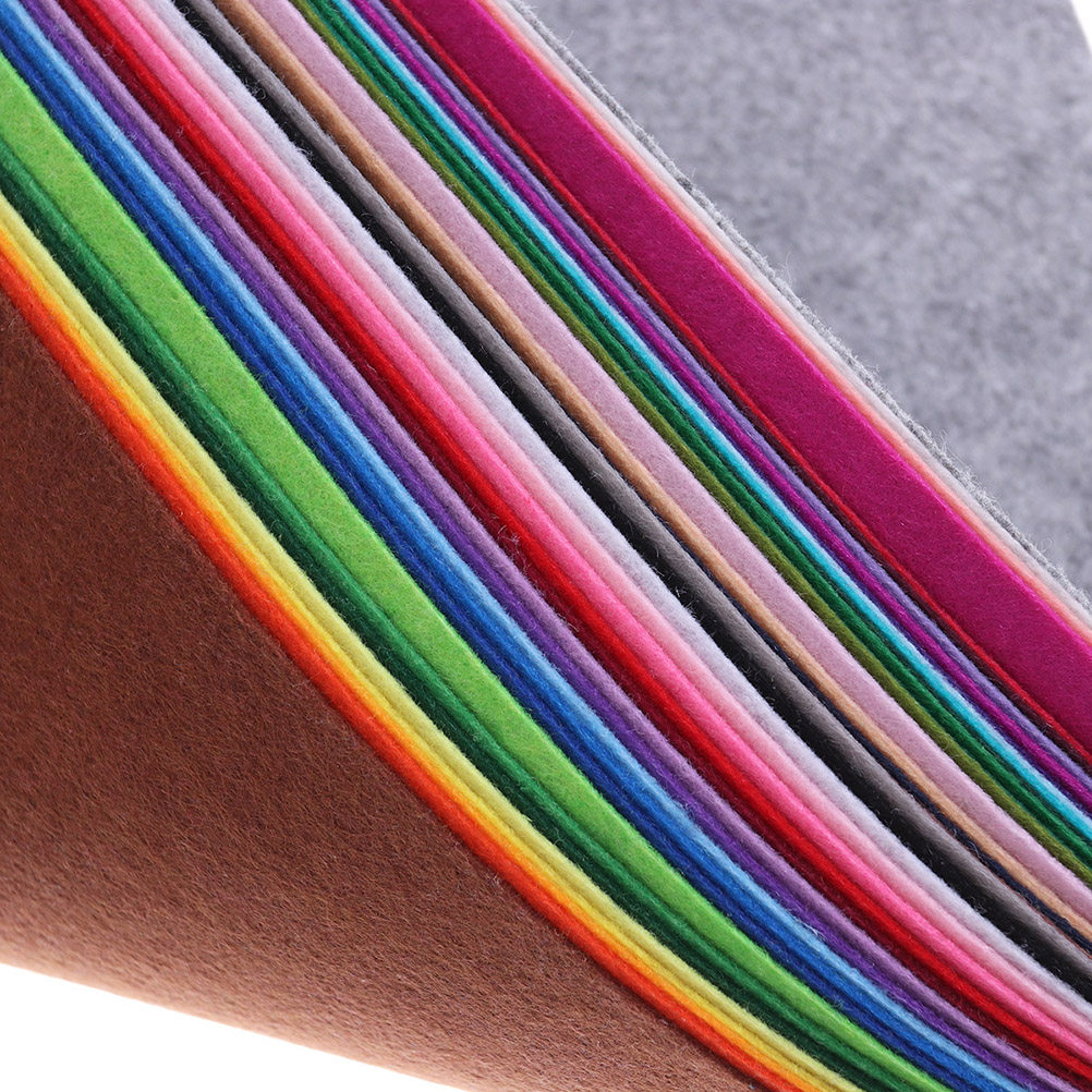 40Pcs Colorful Nonwoven Fabric - огляд і ціна Is Sewing Textile Art