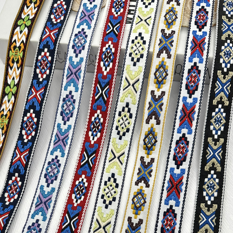 50 Yards 18-20mm Vintage Jacqu - огляд і ціна Vintage Sewing Textile