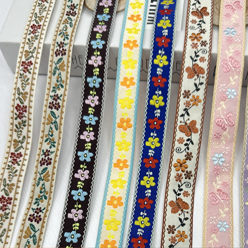 50 Yards 18-20mm Vintage Jacqu - огляд і ціна Vintage Sewing Textile