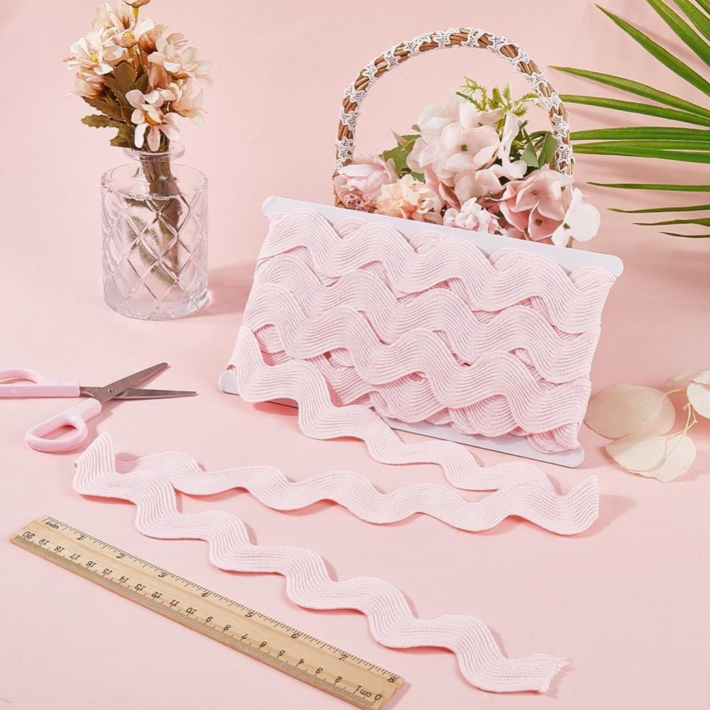 10 Yard 1.58 Inch Pink Rick Ra - огляд і ціна Sewing Zigzag