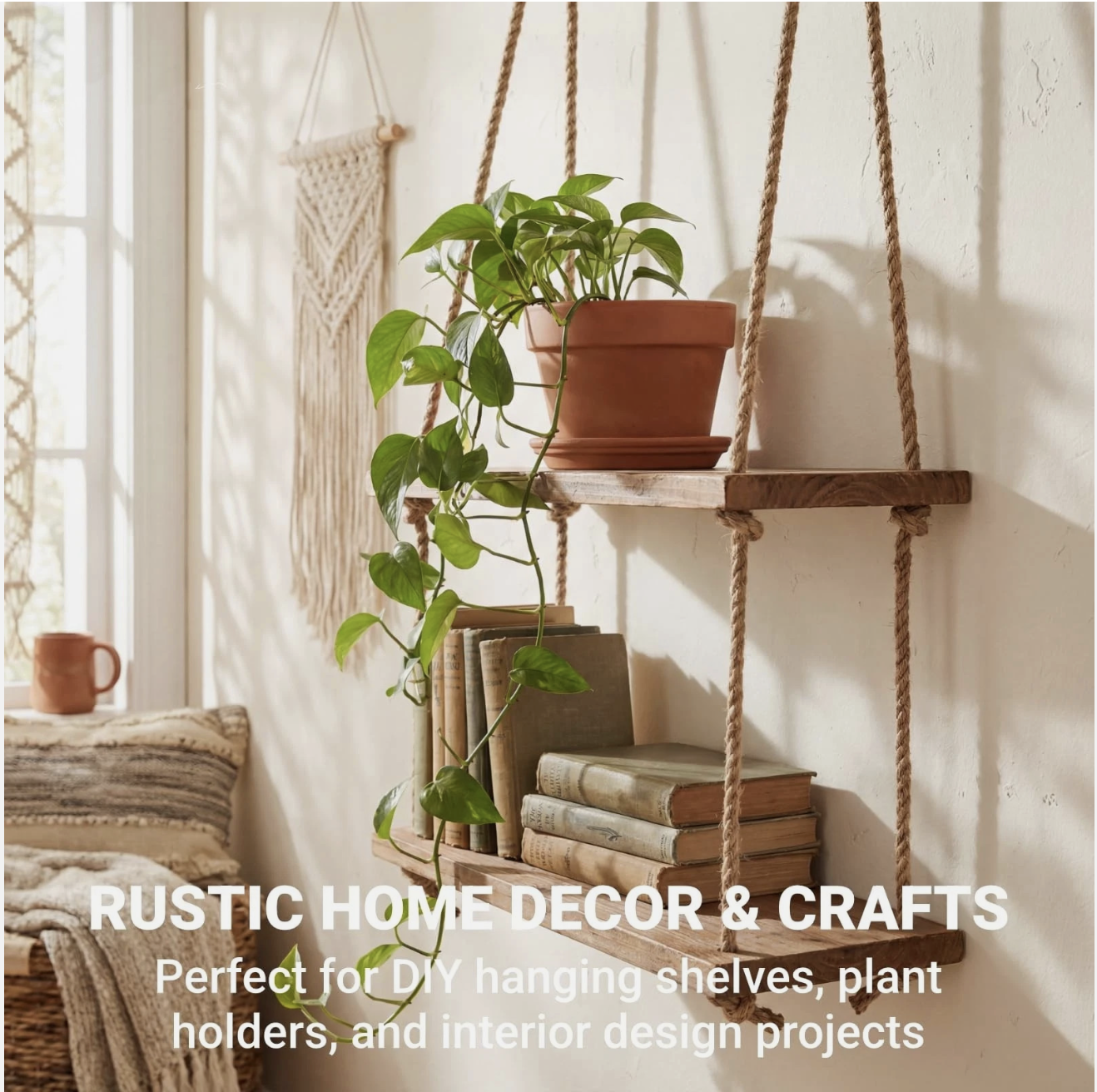 Natural Vintage Jute Rope Stri - огляд і ціна Vintage Sewing Textile