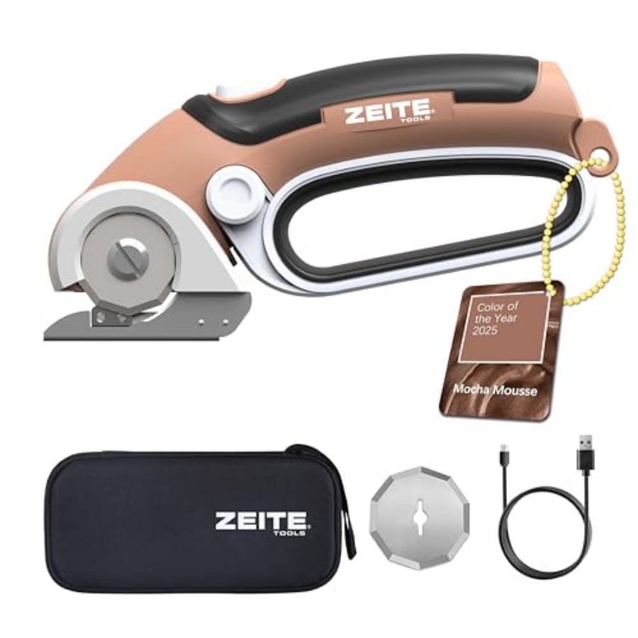 4V Cordless Electric Scissors  - огляд і ціна Rotary Cutter Fabric