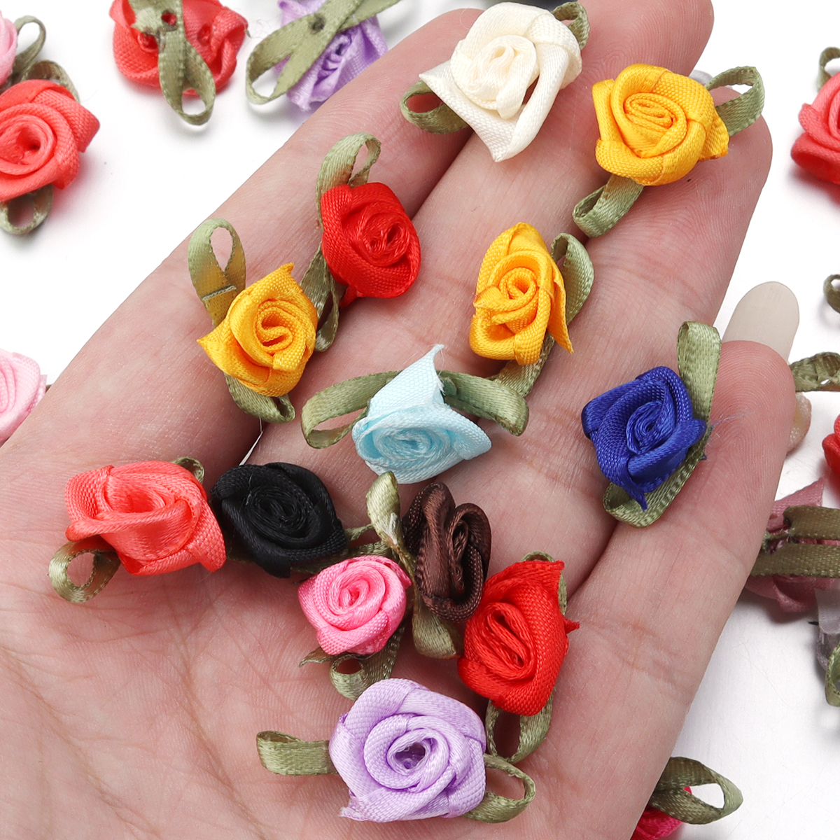 50Pcs 1.5x2.5cm 18 Colors For  - огляд і ціна Sewing Necessities