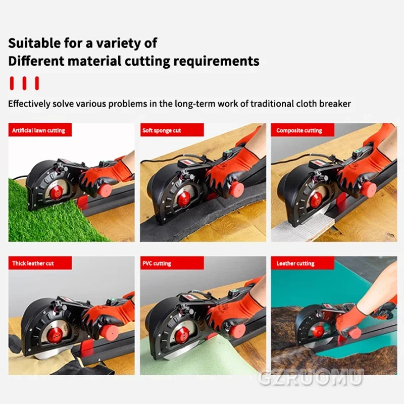 168MM 110V Electric Rotary Fab - огляд і ціна Rotary Cutter Fabric