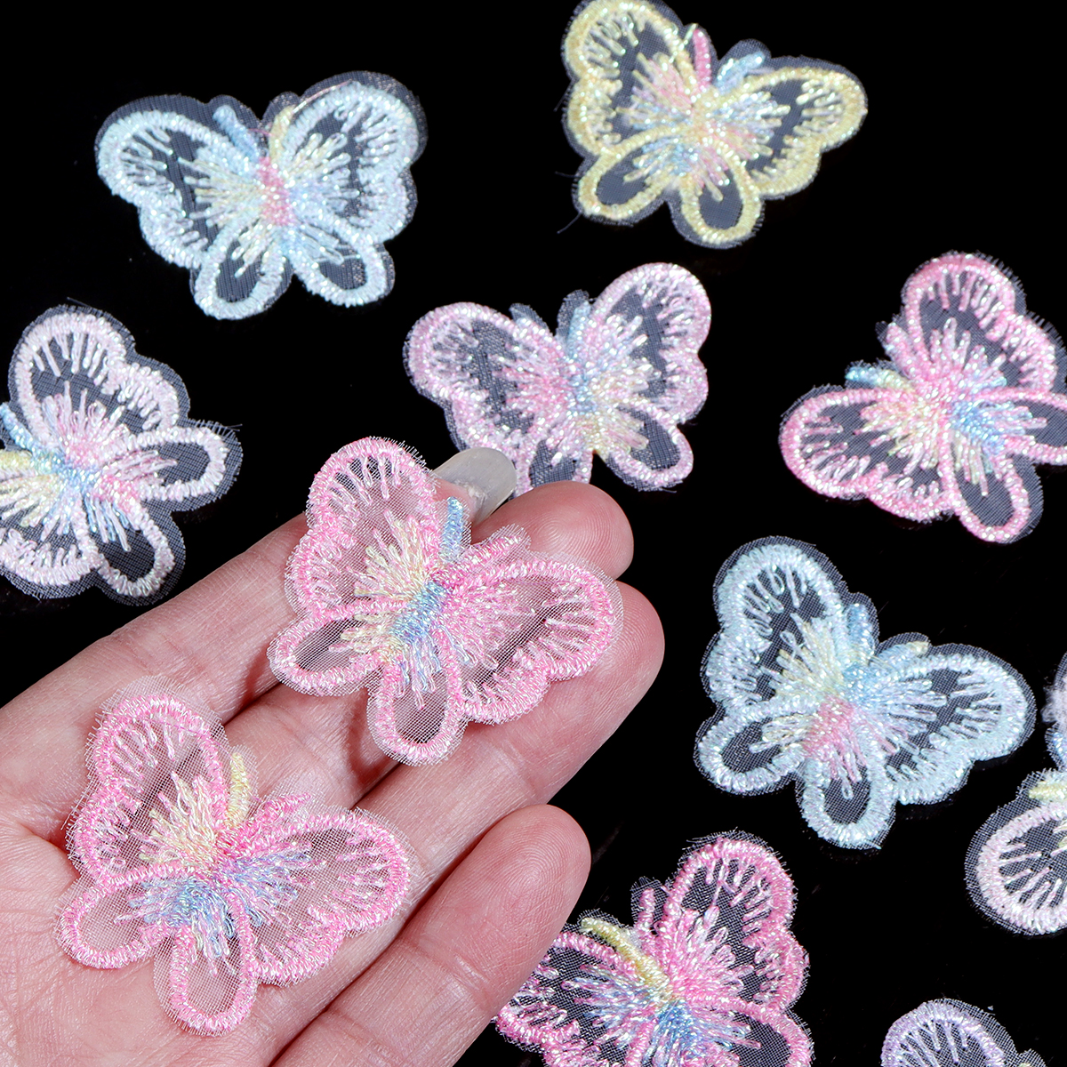 20Pcs 3X4CM Butterfly Cloth Pa - огляд і ціна Sewing Necessities