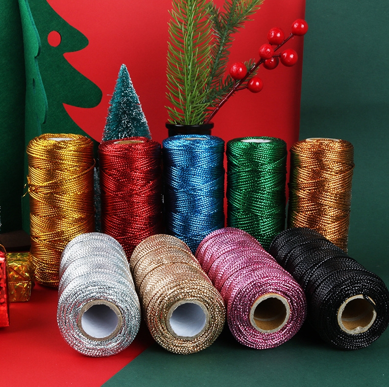 Gold and Silver Macrame Cord R - огляд і ціна Sewing Thread In Textile