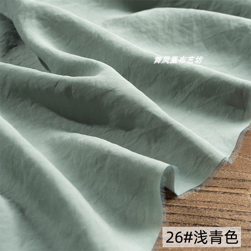 Sand-washed Cupro Fabric By Th - огляд і ціна Sewing Recycle