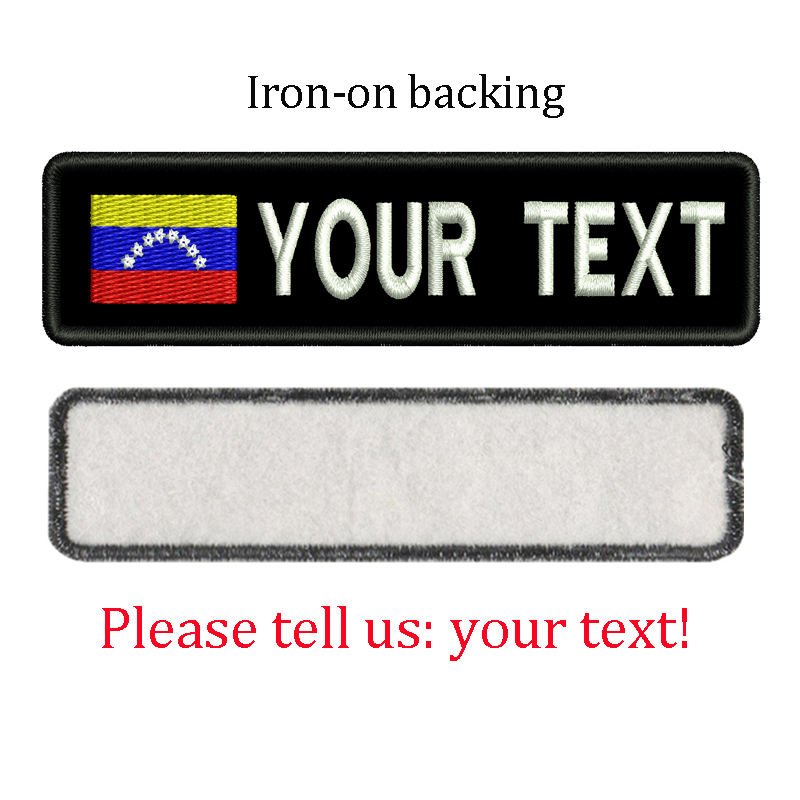 Venezuela Flag Custom Name Pat - огляд і ціна Sewing Labels