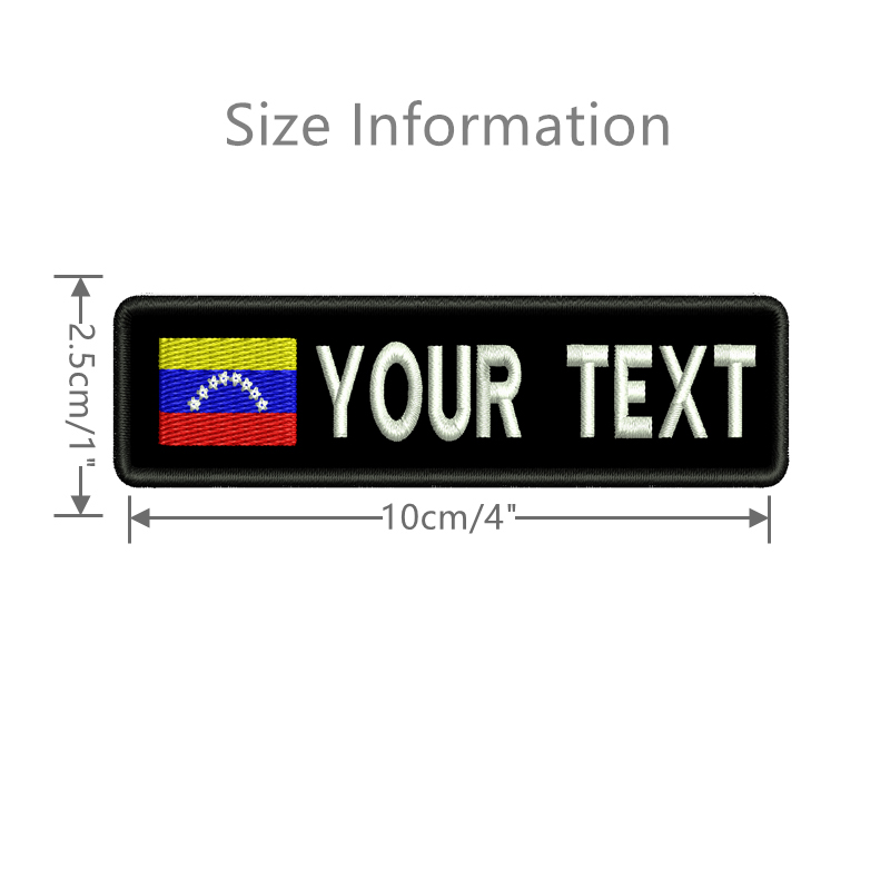 Venezuela Flag Custom Name Pat - огляд і ціна Sewing Labels