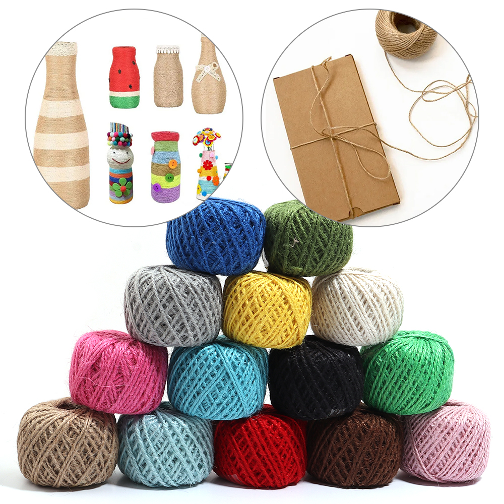 50Meter Natural Jute Ribbon Cr - огляд і ціна Vintage Sewing Textile