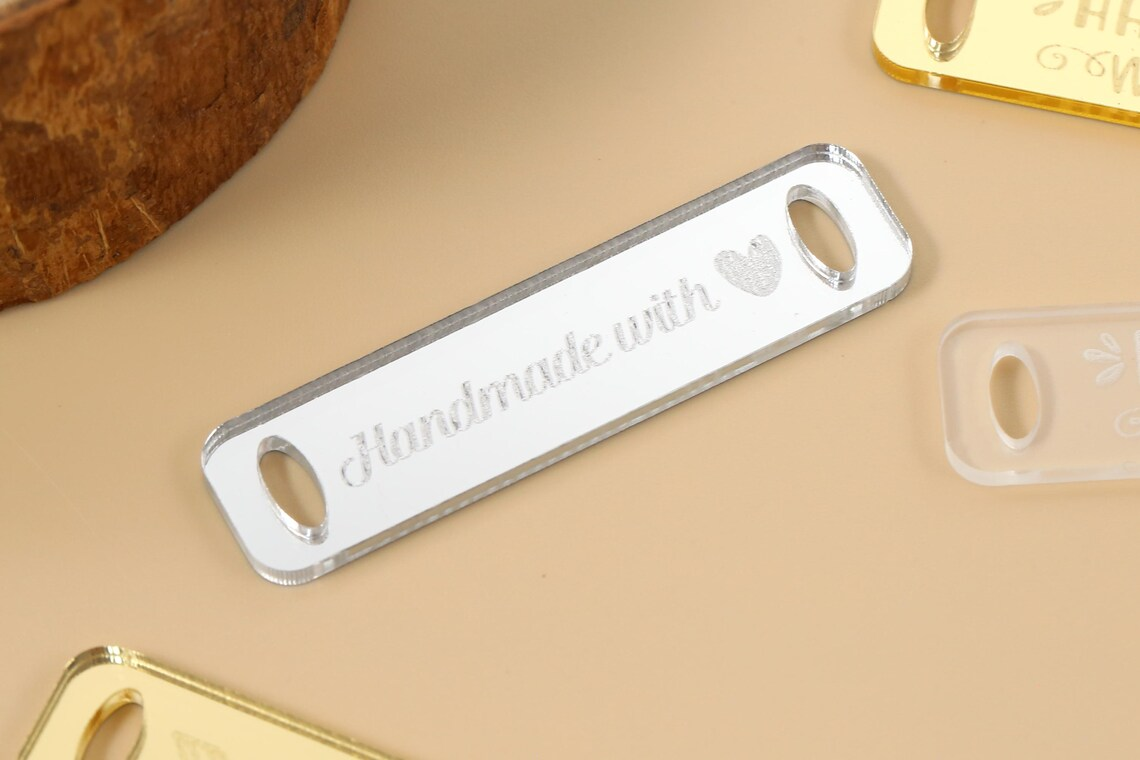 30/50/100pcs Personalized Hand - огляд і ціна Sewing Labels